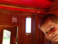 Hunter tests it out!