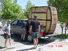On the truck and ready to go!