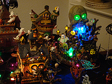 Halloween village