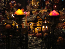 Halloween village