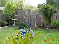 Hunter checks it out.