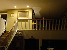 View from Downstairs.