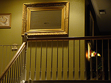 View from downstairs.