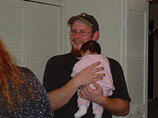 Austin and the baby!