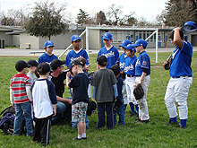 T-Ball Training Day
